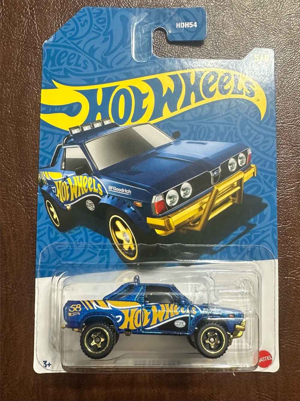 Hot Wheels Blue Rally Truck Toy – Official Hot Wheels Collectible